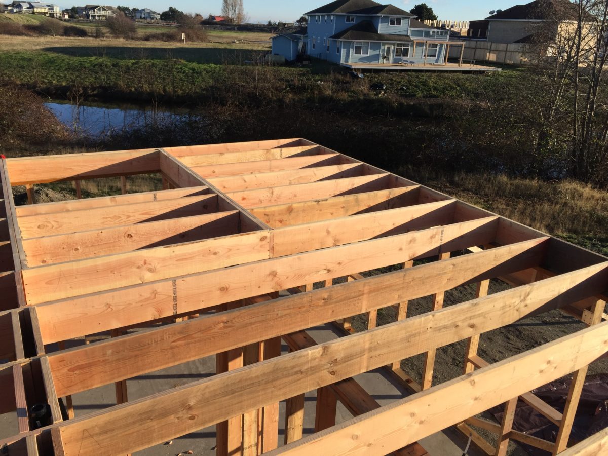 Saving Sustainably Building Your Own Home Step 9 Frame The Floor 