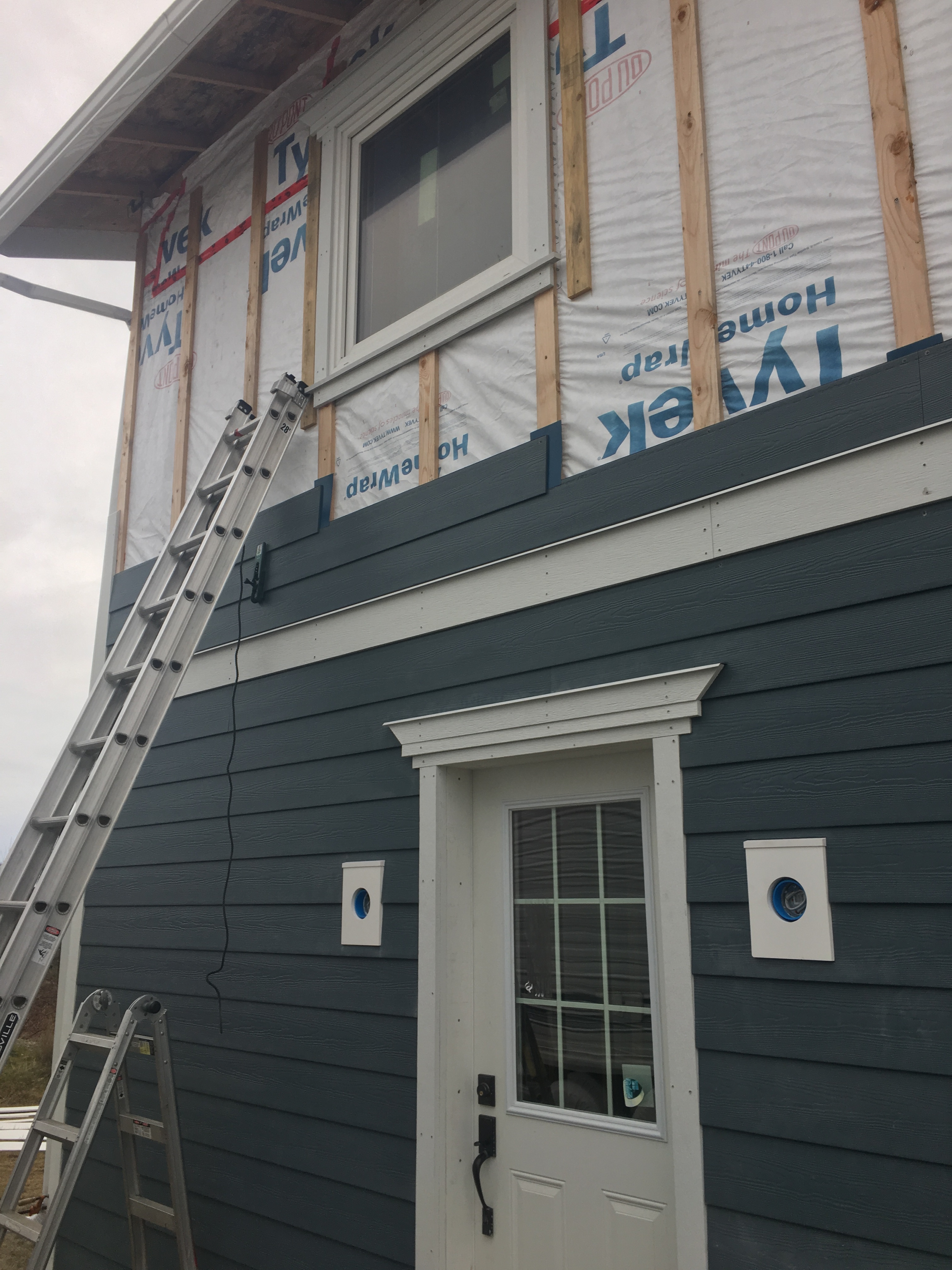 Saving Sustainably - Step 21c - Install The Lap Siding